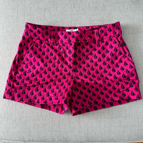 Vineyard Vines Pants - Vineyard Vines Nautical Pink and Navy sailboat shorts. Size 0